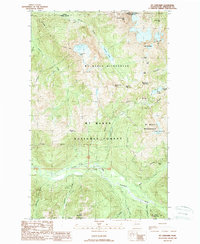 Mt Larrabee 1989 topographic map thumbnail