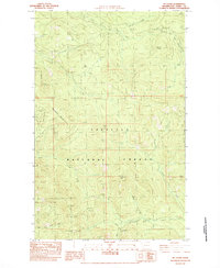 Mt Leona 1983 topographic map thumbnail