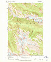 Mt Logan 1963 topographic map preview