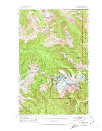 Mt Shuksan 1953 topographic map thumbnail