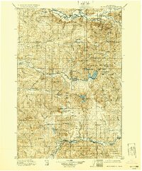 Mt St Helens 1919 topographic map thumbnail