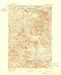 Mt St. Helens 1919 topographic map thumbnail