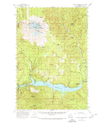 Mt St. Helens topographic map thumbnail