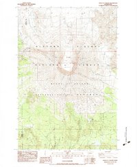 Mount St. Helens 1983 topographic map thumbnail
