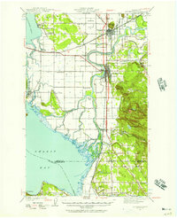 Mt Vernon 1940 topographic map thumbnail