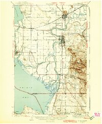 Mt Vernon topographic map thumbnail