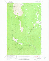 Mt. Walker 1953 topographic map thumbnail