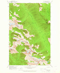 Mt. Arriva 1963 topographic map thumbnail