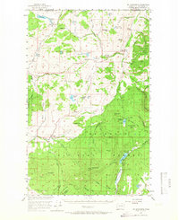 Mt. Bonaparte 1957 topographic map thumbnail