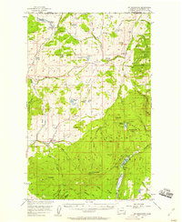 Mt. Bonaparte 1957 topographic map thumbnail