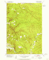 Mt. Brynion 1953 topographic map thumbnail
