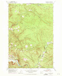 Mt. Brynion 1953 topographic map thumbnail