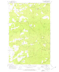 Mt. Kit Carson 1973 topographic map thumbnail