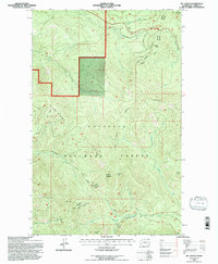 Mt. Leona topographic map thumbnail