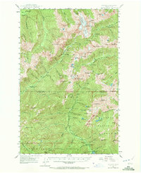 Mt. Steel 1947 topographic map thumbnail