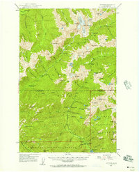 Mt. Steel 1947 topographic map thumbnail