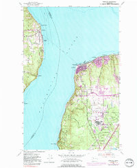 Mukilteo 1953 topographic map preview