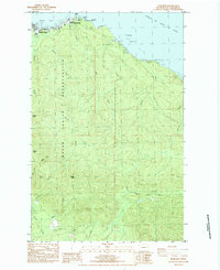 Neah Bay 1984 topographic map thumbnail