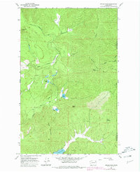 Nelson Peak 1965 topographic map thumbnail