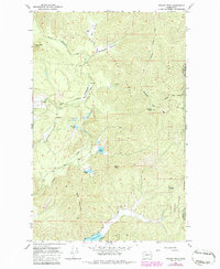 Nelson Peak 1965 topographic map thumbnail