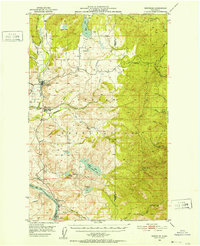 Nespelem 1950 topographic map preview