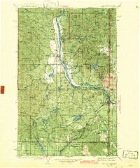 Newport 1942 topographic map thumbnail