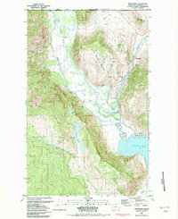Nighthawk 1981 topographic map preview
