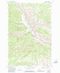 Nile 1971 topographic map thumbnail