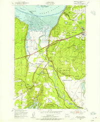 Nisqually 1948 topographic map thumbnail