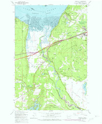 Nisqually 1959 topographic map thumbnail