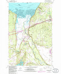 Nisqually 1959 topographic map thumbnail
