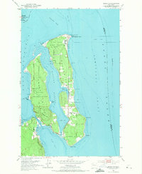 Nordland 1953 topographic map thumbnail