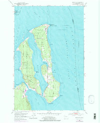 Nordland 1953 topographic map thumbnail