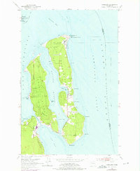 Nordland 1953 topographic map thumbnail