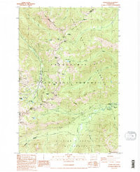 Norse Peak 1988 topographic map thumbnail