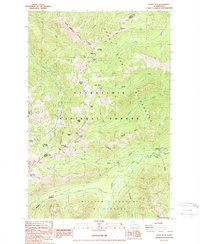 Norse Peak 1988 topographic map thumbnail