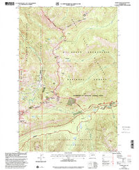 Norse Peak 2000 topographic map thumbnail
