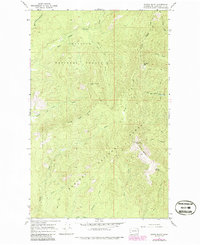 North Baldy 1967 topographic map thumbnail