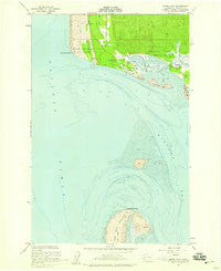 North Cove 1956 topographic map thumbnail