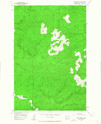 North Nemah 1955 topographic map thumbnail