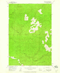 North Nemah 1955 topographic map thumbnail