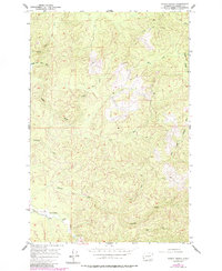 North Nemah 1955 topographic map thumbnail