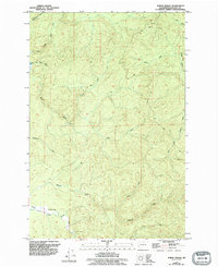 North Nemah 1955 topographic map thumbnail