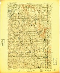 Oakesdale 1905 topographic map thumbnail