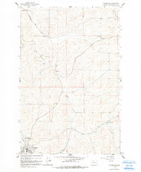 Oakesdale 1964 topographic map thumbnail