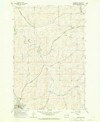 Oakesdale 1964 topographic map thumbnail