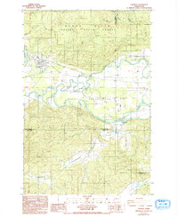 Oakville 1986 topographic map preview