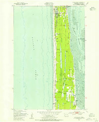 Ocean Park 1949 topographic map thumbnail