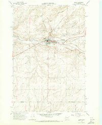 Odessa 1968 topographic map thumbnail