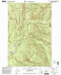Ohanapecosh Hot Springs 1998 topographic map thumbnail